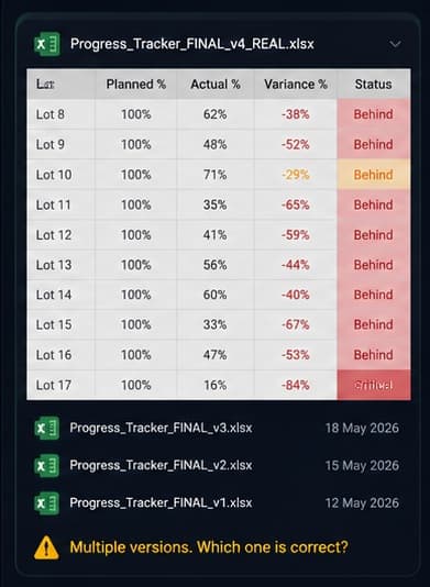 Excel Tracking